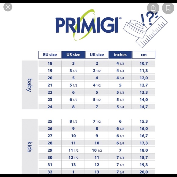 Primigi Kids Italian Navy Genuine Leather Mary Jane Toddler Sizs 8 - Picture 8 of 8